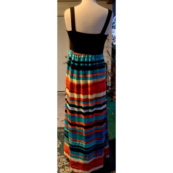 Sami + Jo Size L Fun & Flirty Sweetheart Neckline Maxi Dress - Picture 3 of 6